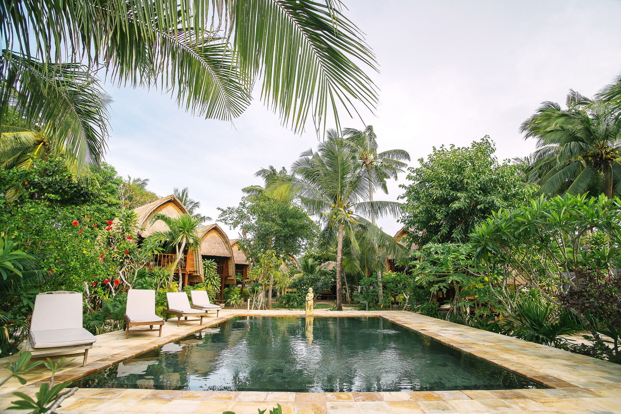 Hotel Sukanusa Luxury Huts Lembongan Exterior foto